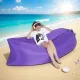 Ламзак надувний матрац для відпочинку AIR CUSHION 180х70 Фіолетовий