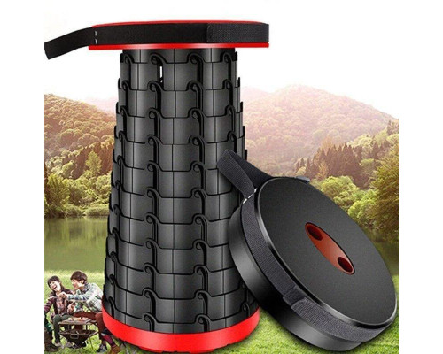 Складаний туристичний стілець 47 см Telescopic stool/Складаний телескопічний стілець для пікніка, риболовлі