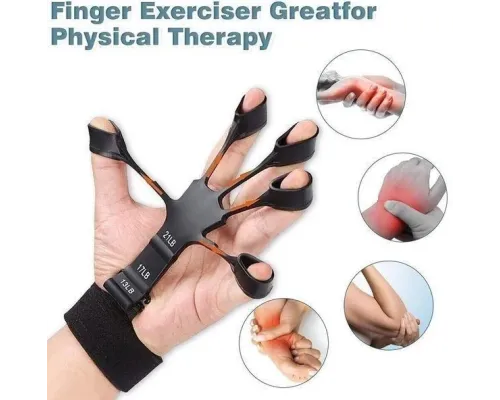 Тренажер для пальців, 6 рівнів стійкості, Підсилювач Для Рук FINGER RELAX Тренажер для пальців, 6 рівнів стійкості, Підсилювач Для Рук FINGER RELAX