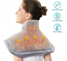 Электрогрелка для спины и шеи Heating Pad Электрическая грелка против боли в спине и шеи