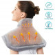 Электрогрелка для спины и шеи Heating Pad Электрическая грелка против боли в спине и шеи