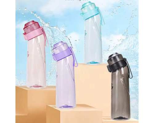 Спортивная бутылка Air Up Bottle/up air 2 вкуса/картриджей в комплекте 650 мл Фиолетовый