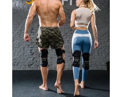 Колінні стабілізатори підкочені біонічні Powerknee Nasus Sports Lite для підтримки колінного суглоба Колінні стабілізатори підкочені біонічні Powerknee Nasus Sports Lite для підтримки колінного суглоба