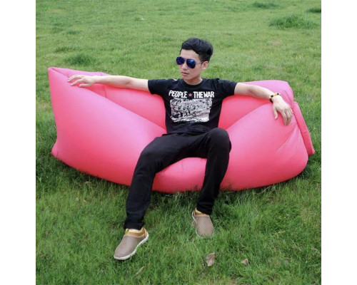 Надувной матрас (180х70 см) AIR SOFA CLOUD, Розовый / Шезлонг надувной / Ламзак Надувной матрас (180х70 см) AIR SOFA CLOUD, Розовый / Шезлонг надувной / Ламзак