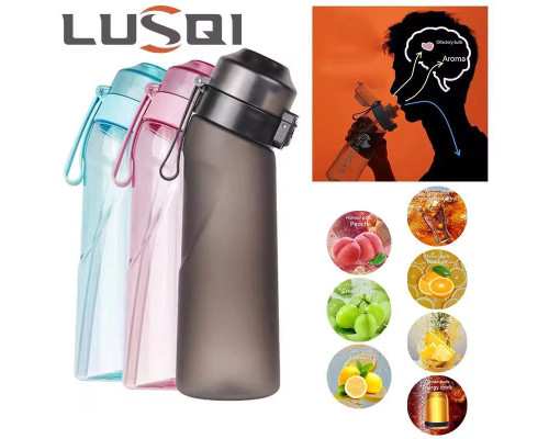 Спортивная бутылка Air Up Bottle/up air 2 вкуса/картриджей в комплекте 650 мл Фиолетовый