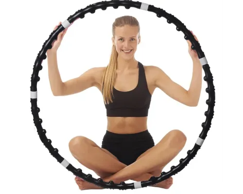 Обручний масажний обруч Хула Хуп з магнітами Massaging exerciser Обручний масажний обруч Хула Хуп з магнітами Massaging exerciser