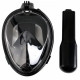 Маска для подводного плавания дайвинга Tribord Easybreath Black Водолазная маска креплением для камеры