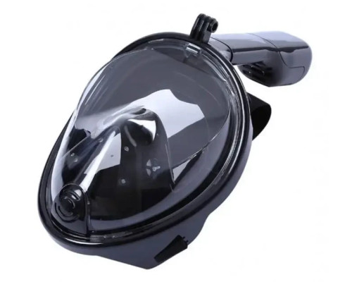 Маска для подводного плавания дайвинга Tribord Easybreath Black Водолазная маска креплением для камеры Маска для подводного плавания дайвинга Tribord Easybreath Black Водолазная маска креплением для камеры