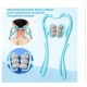 Ручной мультироликовый массажер для шеи и тела Neck Stretcher с вращающимися 360° рельефными роликами