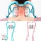 Ручной мультироликовый массажер для шеи и тела Neck Stretcher с вращающимися 360° рельефными роликами