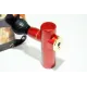 Портативний ручний масажер пістолет для тіла Fascial Gun Mini Red