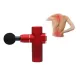 Портативний ручний масажер пістолет для тіла Fascial Gun Mini Red