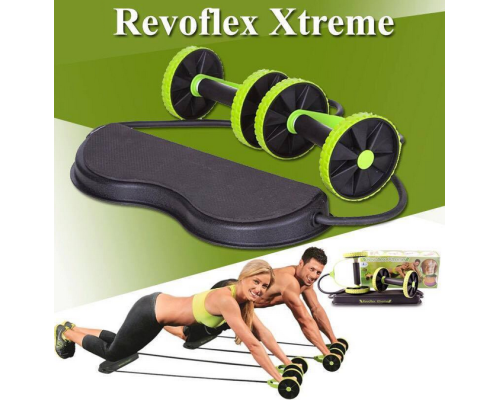 Тренажер Revoflex Xtreme для всього тіла! 40 упражнений! Роликовий тренажер Тренажер Revoflex Xtreme для всього тіла! 40 упражнений! Роликовий тренажер