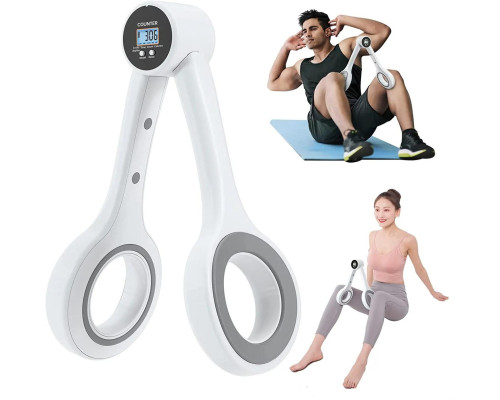 Тренажер для м'язів тазового дна LEG Trainer, з дисплеєм/ Тренажер-еспандер для тіла від батарейок