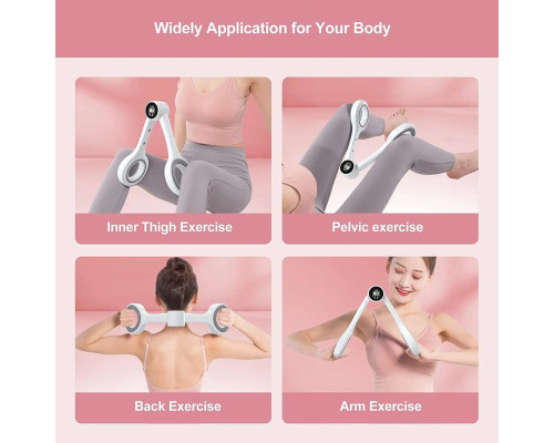 Тренажер для м'язів тазового дна LEG Trainer, з дисплеєм/ Тренажер-еспандер для тіла від батарейок