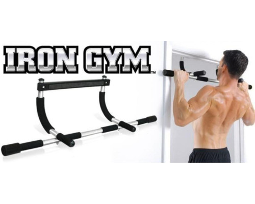 Турнік для дому Айрон джим бруси Iron Gym тренажер у дверний отвір!