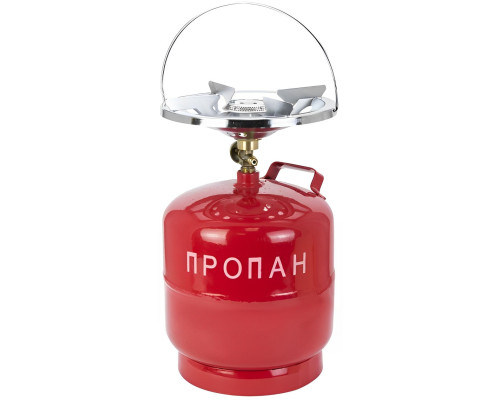 Кемпінг комплект газовий GRANT балон + пальник 8 л. Кемпінг комплект газовий GRANT балон + пальник 8 л.