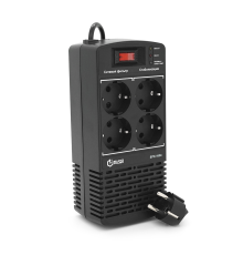 Стабілізатор напруги релейний Europower EPX-1004 1000VA 500W, input: 184 ~ 276V, output: 220V ± 10%, 4 SHUKO, Q