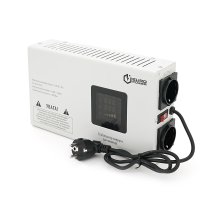 Стабілізатор напруги релейний настінного монтажу Europower SLIM-1000SBR LED, 1000VA 700W, 140-270Vac, SHUKO 2, Q1