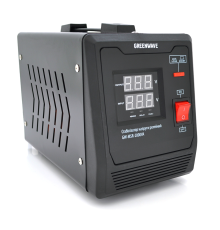 Стабілізатор напруги релейный Green Wave Mauser 2000VA (1400Вт), 1xShuko, DC140-260V, AC220±8%, BOX, Q4