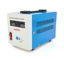 Стабілізатор напруги релейний Westech SVR-500VA/375W однофазний, напольного монтажу, LED дисплей, DC150-270V, AC230±8%, 2*Shuko, Q8