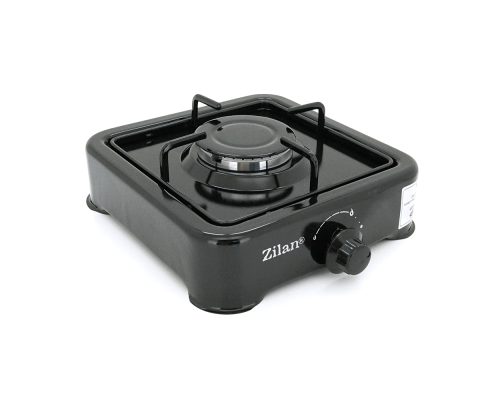 Газова плита Zilan ZLN0018, 1 комфорка, Black