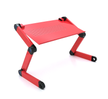 Стіл-підставка для ноутбука Aluminium Laptop Table (420*265), Red, Box