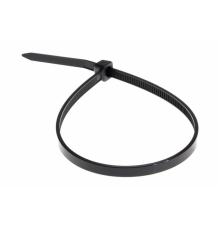 Стяжки нейлон APRO 3,0х80mm чорні (100 шт) висока якість, діапазон робочих температур: від -45С до +80С Q350