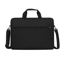 Сумка для ноутбука Merlion 14" Stripe, з плечовим ременем, Black
