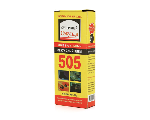 Супер клей 505, 20г, Китай Супер клей 505, 20г, Китай