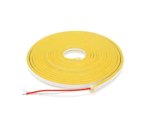 Стрічка світлодіодна в силіконі 3528, 12V, 5 метрів, IP67, Yellow