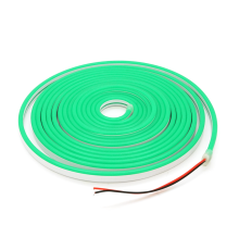 Стрічка світлодіодна в силіконі 3528, 12V, 5 метрів, IP67, Green