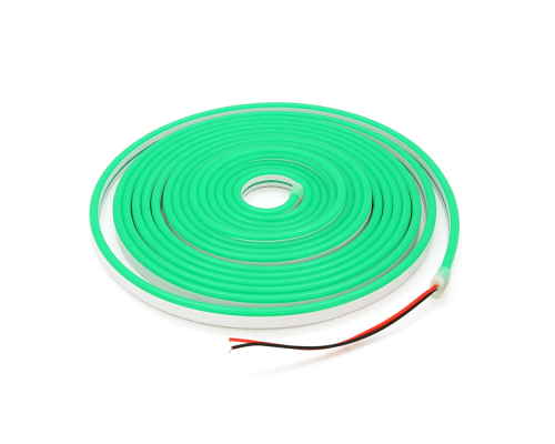 Стрічка світлодіодна в силіконі 3528, 12V, 5 метрів, IP67, Green