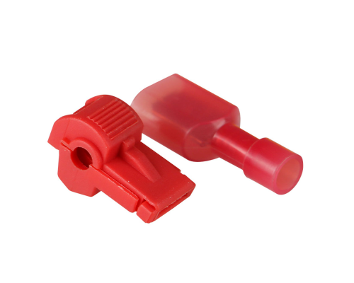 Клеми T-образні обжимні швидкого монтажу, T1+MDFN1.25-250, 105°C, 10A/600V, Red Клеми T-образні обжимні швидкого монтажу, T1+MDFN1.25-250, 105°C, 10A/600V, Red