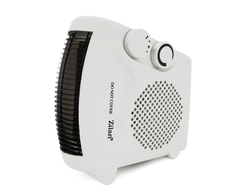 Тепловентилятор спіральний ZILAN ZLN5534, 2000Вт, 2 режими 1000/2000Вт, Box