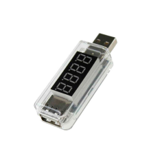 USB тестер Charger Doctor напруги (3-7.5V) і струму (0-2.5A) White