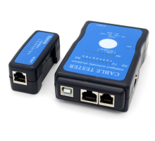 Кабельний тестер Merlion M726ATUSB, RJ-45 + USB, батарейки в комплекті немає