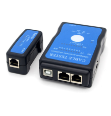 Кабельний тестер Merlion M726ATUSB, RJ-45 + USB, батарейки в комплекті немає