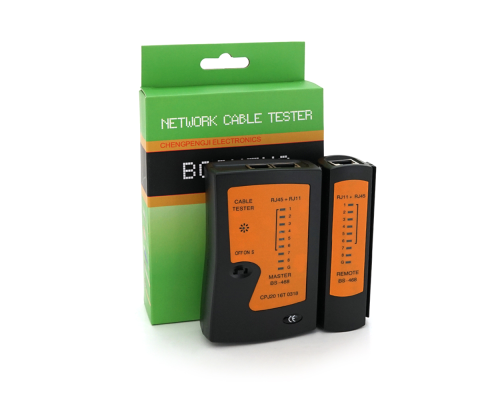 Кабельний тестер BS-468, RJ-45 + RJ-11