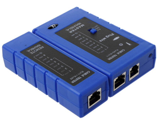Кабельний тестер Merlion NSHL916DC-AL, RJ-45+RJ11