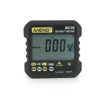 Тестер розеток ANENG AC10, функція перевірки ПЗВ