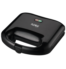 Сендвічниця тостер Floria ZLN4304, 750W, black