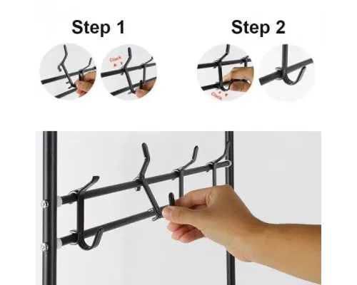 Половий вішак для одягу металевий Corridor Rack Половий вішак для одягу металевий Corridor Rack