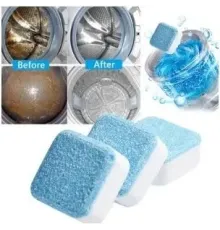 Антибактериальное средство очистки стиральных машин Washing mashine cleaner №2 в шипучих таблетках