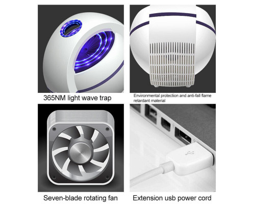 Уничтожитель насекомых Лампа от комаров Photocatalysis Suction Type Mosquito Killer Уничтожитель насекомых Лампа от комаров Photocatalysis Suction Type Mosquito Killer