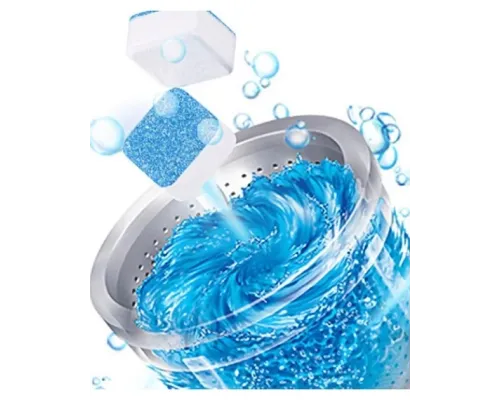 Антибактериальное средство очистки стиральных машин Washing mashine cleaner №2 в шипучих таблетках Антибактериальное средство очистки стиральных машин Washing mashine cleaner №2 в шипучих таблетках