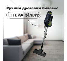 Ручний дротовий пилосос без мішка на 5200 Вт GOLDBERG GB-9904 Вакуумний вертикальний пилосос Ручний дротовий пилосос без мішка на 5200 Вт GOLDBERG GB-9904 Вакуумний вертикальний пилосос