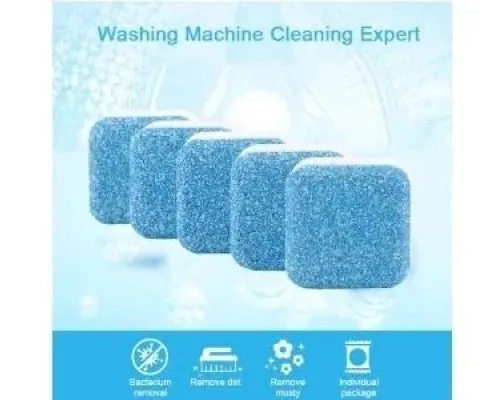 Антибактериальное средство очистки стиральных машин Washing mashine cleaner №2 в шипучих таблетках Антибактериальное средство очистки стиральных машин Washing mashine cleaner №2 в шипучих таблетках