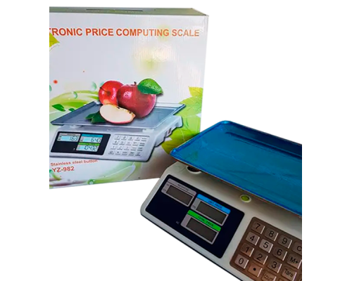 Весы торговые электронные со счетчиком цены ACS KitchenTech KT218 50кг 6V (металл) Весы торговые электронные со счетчиком цены ACS KitchenTech KT218 50кг 6V (металл)