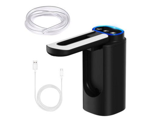 Дозатор для води автоматический насос для бутылок с водой с USB-зарядкой черный XL-1286